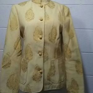 J. McLaughlin Asian Style Blazer Sz 4
